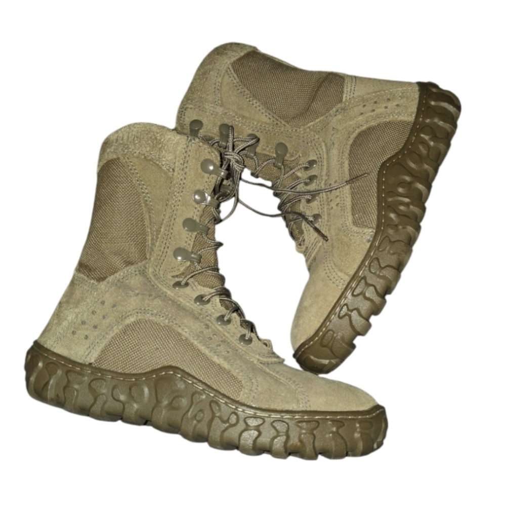 Rocky Tan Tactical Boots High-Top Durable